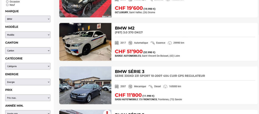 Auto in der Schweiz ohne Inserat verkaufen Mit SwissCarMarket ist das möglich