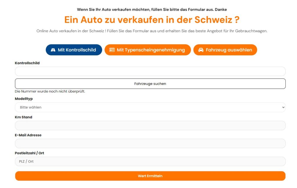 SwissCarMarket: Die moderne Lösung, um ein Auto in der Schweiz ohne Inserat zu verkaufen