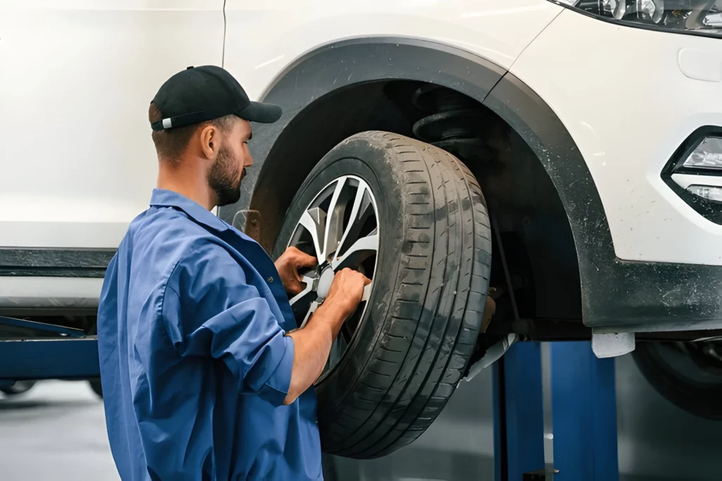 Reifen montieren lassen in der Schweiz bei einer Autowerkstatt