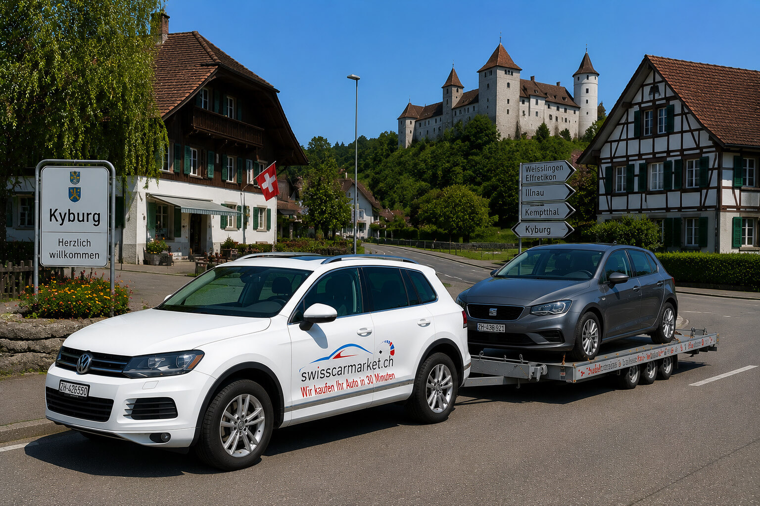 Auto verkaufen in Kyburg – faire Bewertung in der Region Winterthur