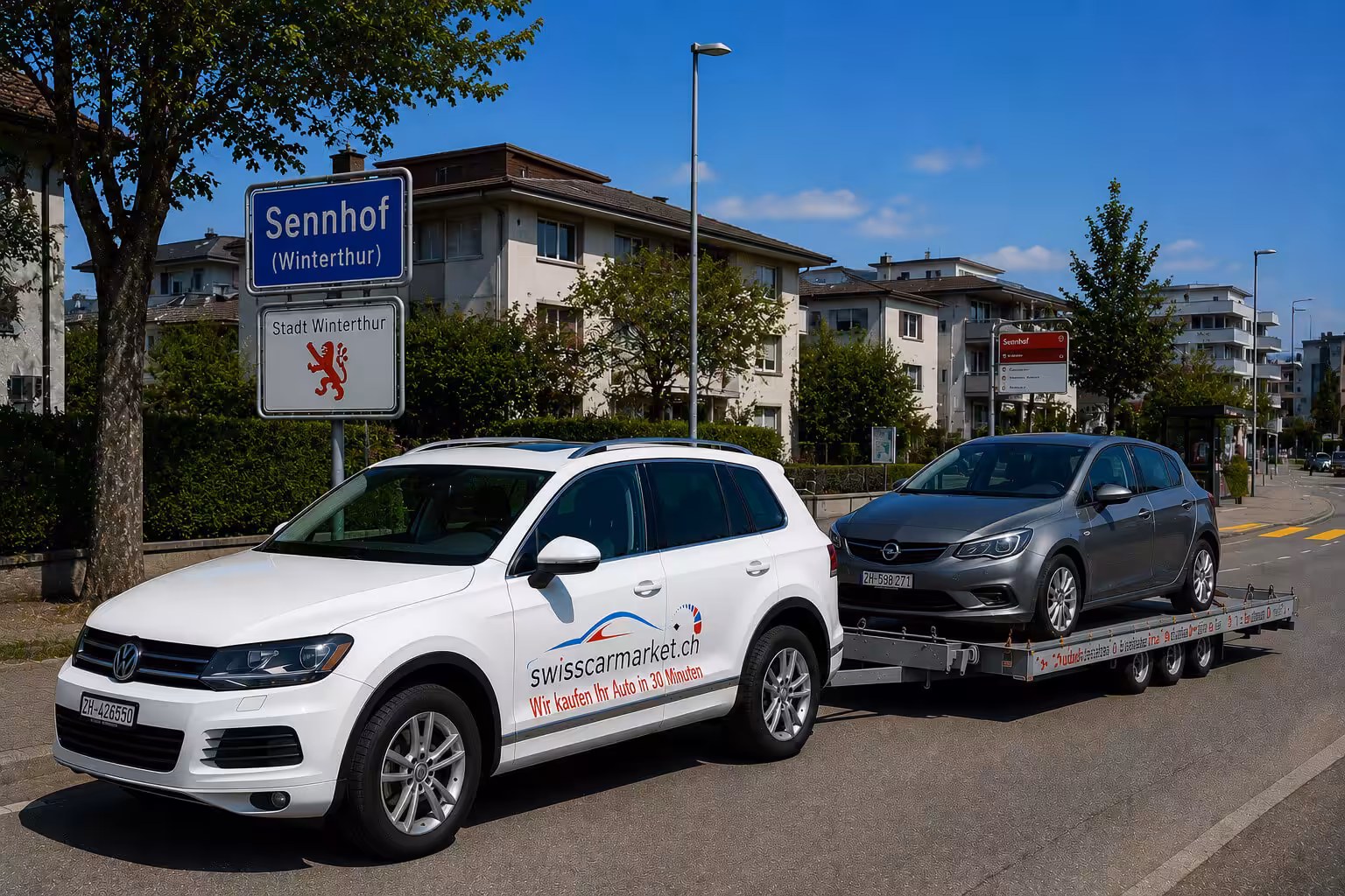 Auto verkaufen in Sennhof (Winterthur) – lokaler Ankauf, faire Preise