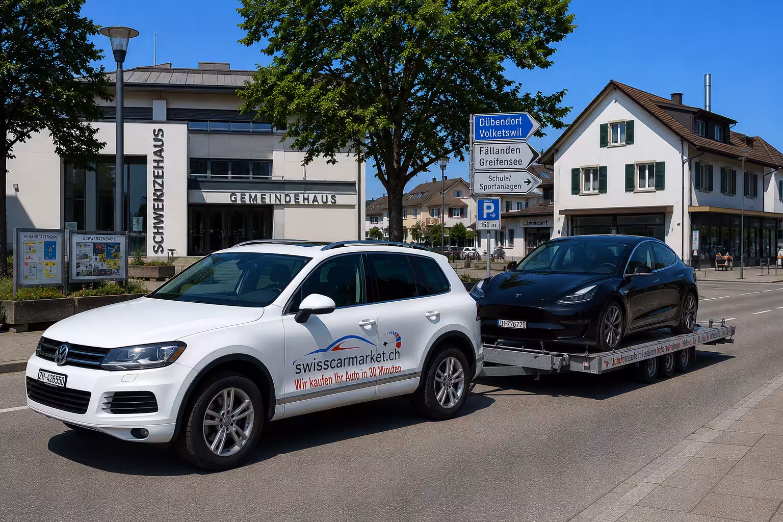Auto verkaufen in Schwerzenbach – Sofortangebot, kostenlose Abholung